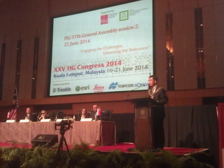 XXV FIG International Congress 2014 Kuala Lumpur, Malaysia